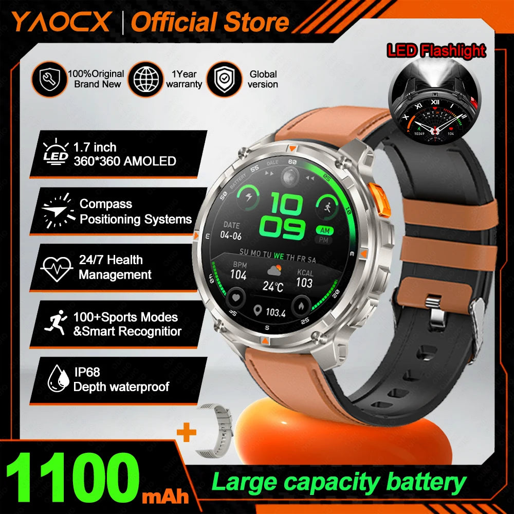 Smart Watch IP68 Waterproof Alarm Clock Reminder Music Control Breathing Training Exercise Mode Health Monitoring Smart Watch