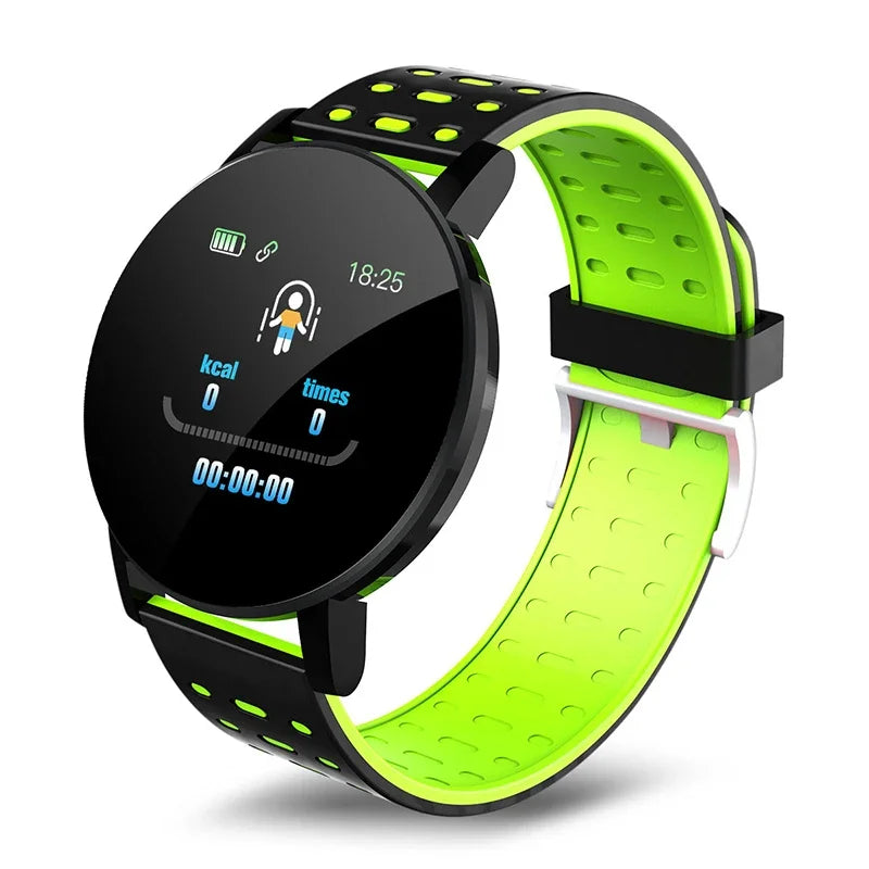 Smart Watch Led Digital Clock Waterproof Smartwatch 1.44" Screen Full Touch Smartband Heart Rate Monitor Fitness Tracker Watch