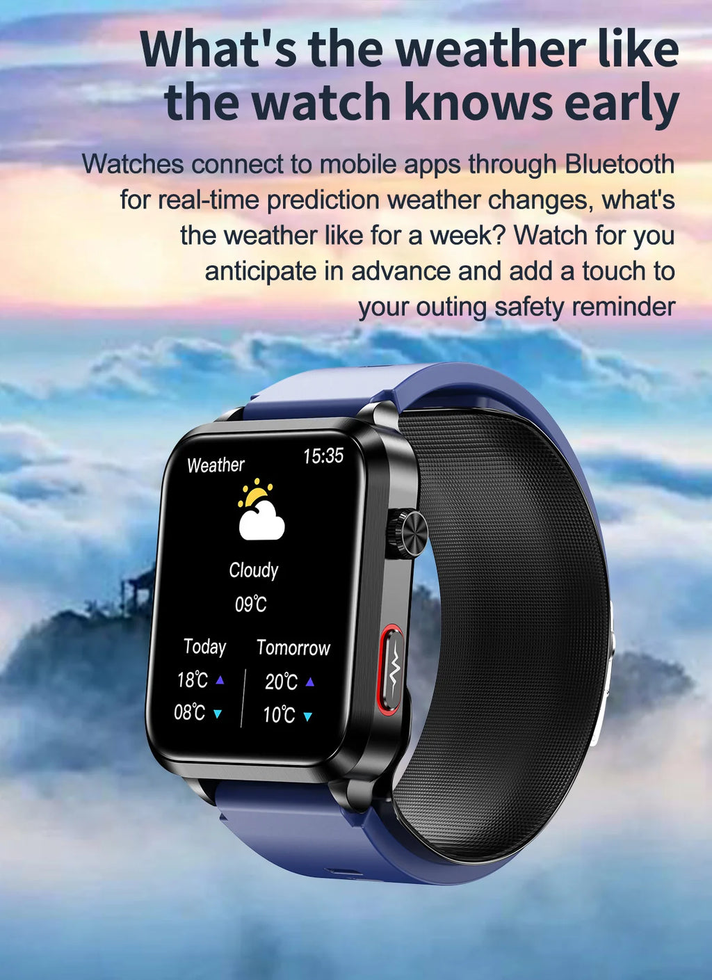 2026 New Smart Watch air Pump ECG True Accurately Blood Pressure Airbag health watch Uric Acid Blood Lipids watch men waterproof