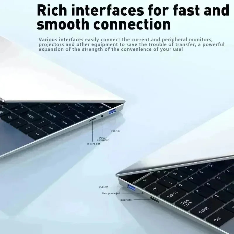 New 2026 Portable 14.1 Inch Notebook Intel Core i9 9900, 1TB/2TB SSD, 16GB DDR4,  for Office Gaming (PC Laptop) High Performance
