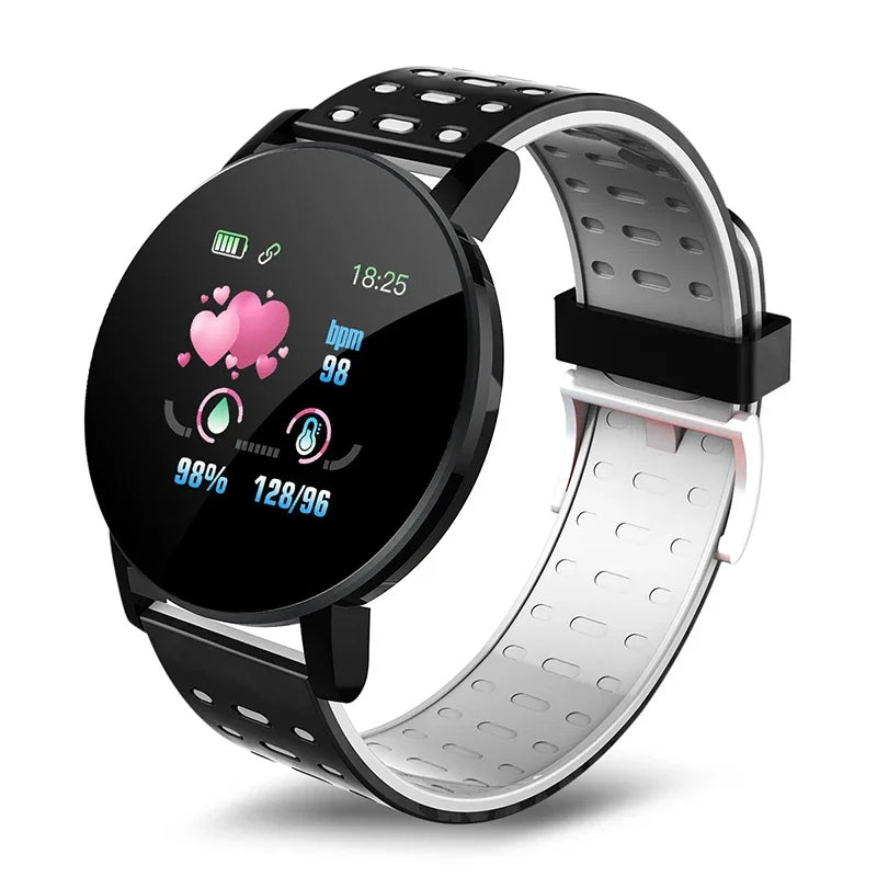 Smart Watch Led Digital Clock Waterproof Smartwatch 1.44" Screen Full Touch Smartband Heart Rate Monitor Fitness Tracker Watch