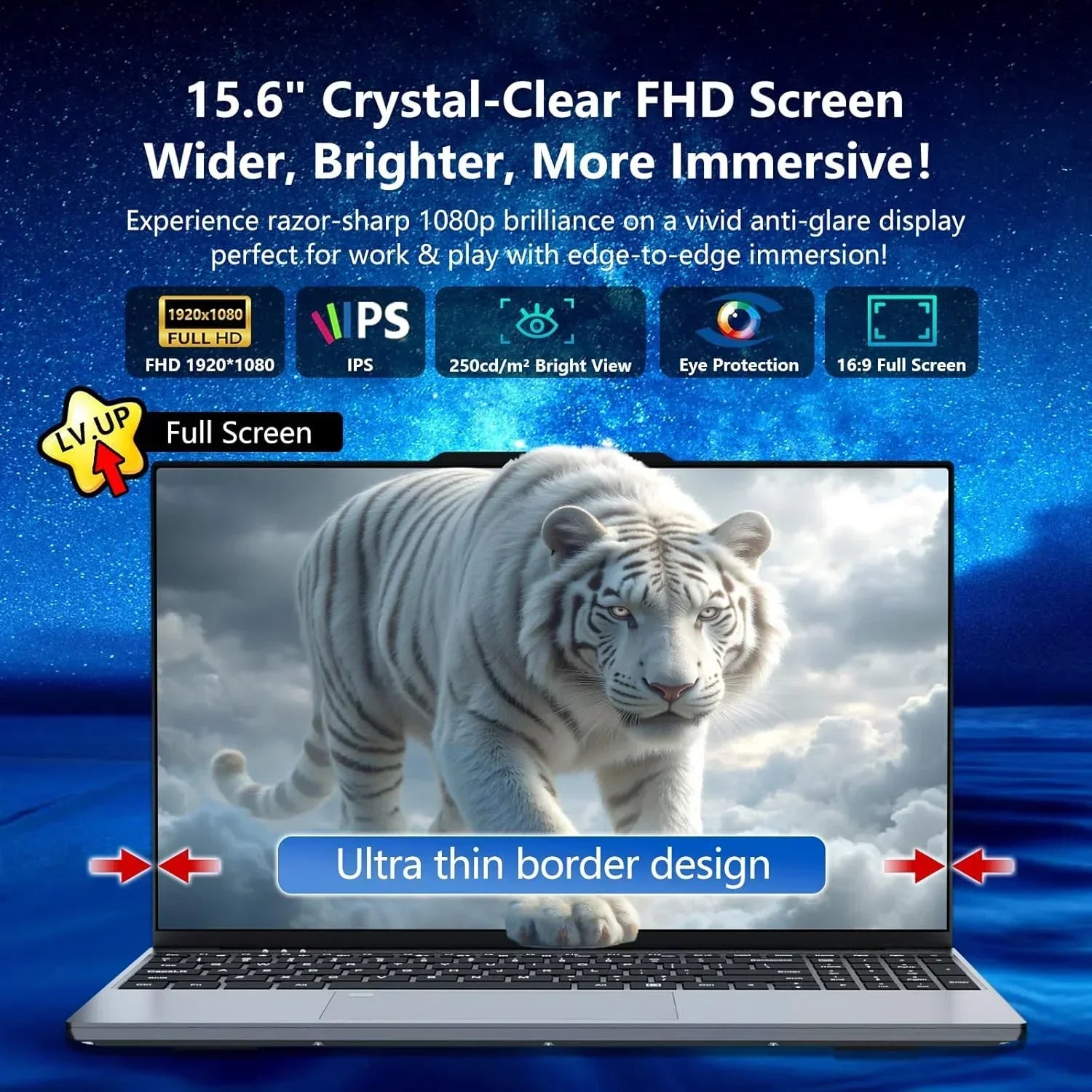 New Ultra Slim Windows 11 Pro 15.6' Laptop Intel I9-9900 32GB RAM 2TB SSD Gaming Office Study Computer PC, Reliable