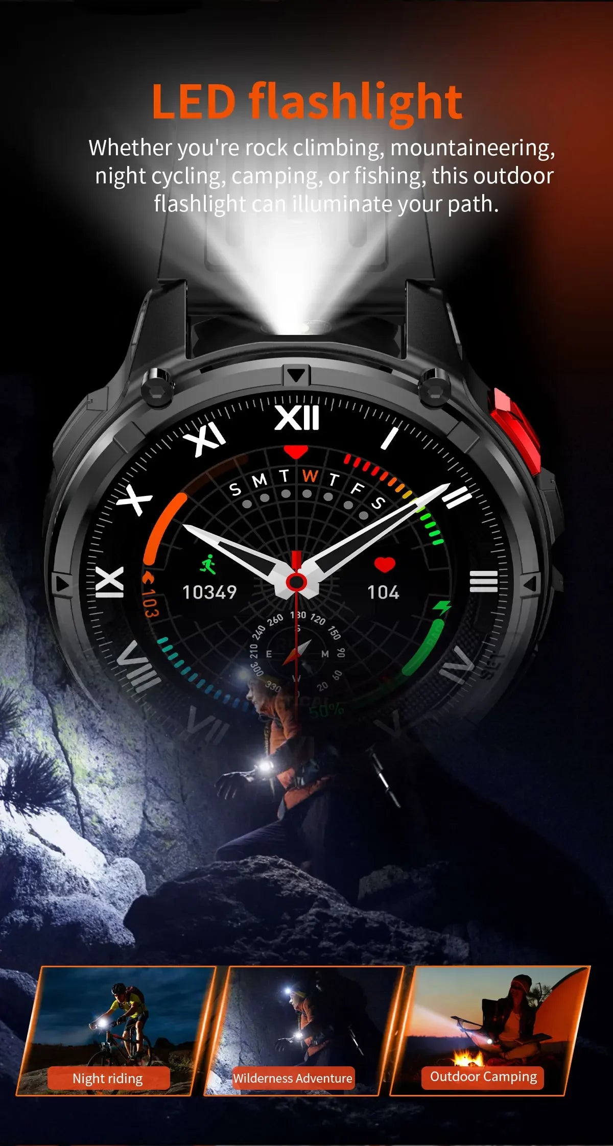 Smart Watch IP68 Waterproof Alarm Clock Reminder Music Control Breathing Training Exercise Mode Health Monitoring Smart Watch