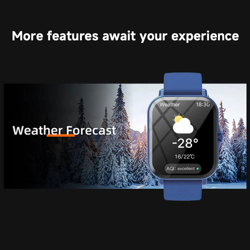 2026 New Smart Watch, Wireless Call/Dial, Multiple APP Reminders, Men and Women, Sports Watches, Compatible With IPhone/Andriod