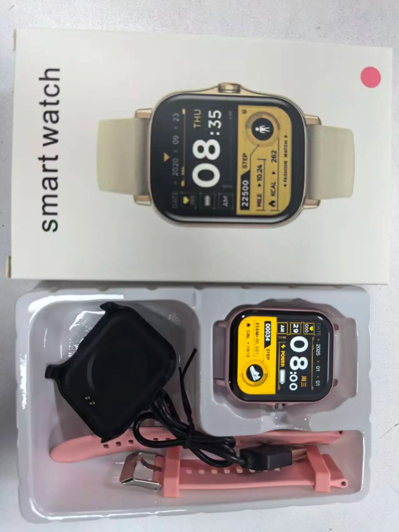 Smart Watch Android Phone 1.44''Inch Color Screen Bluetooth Call Smart Watch Women Men