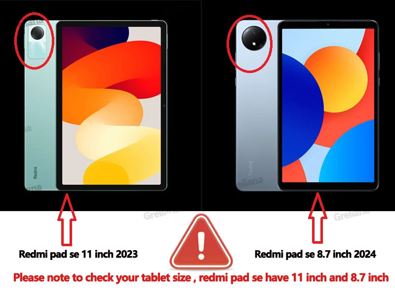 For Redmi Pad 2 9.7 pro 12.1 SE 11 10.6 8.7 Case Xiaomi Pad 5 6 7 8 Pro 11 11.2 K pad Auto Wake up Sleep Cover Support Charging