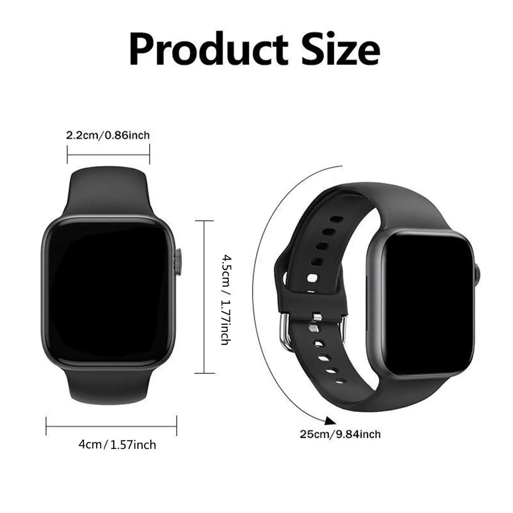 Smart Watch, Wireless Call/Dial, Multi-Sport Mode, Multiple APP Reminders, Suitable for Men and Women, Compatible with IPhone/An