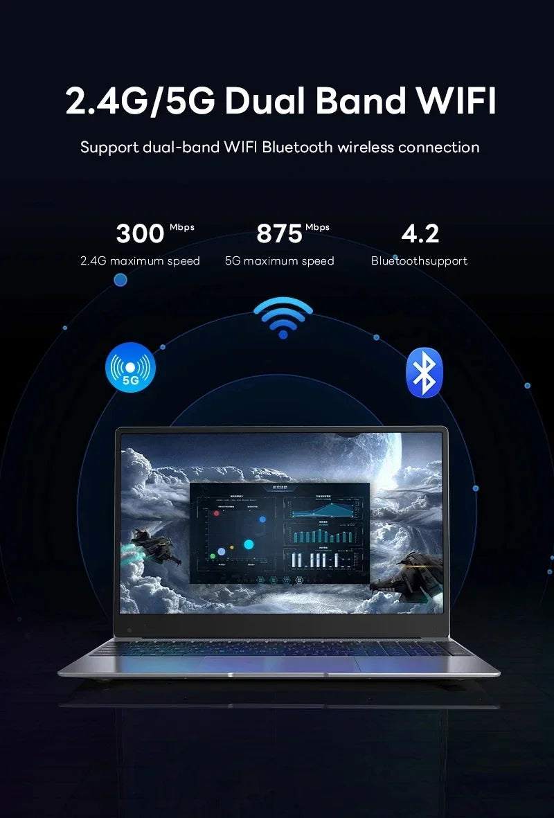 NEW Core I9-10980HK Laptop 16GB RAM 1/2TB SSD Portable Laptops 14.1-inch Windows 11 Pro Notebook Computer Office Gaming