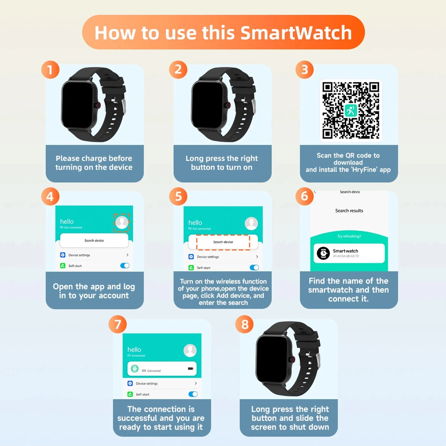 2026 New Smart Watch, Wireless Call/Dial, Multiple APP Reminders, Men and Women, Sports Watches, Compatible With IPhone/Andriod
