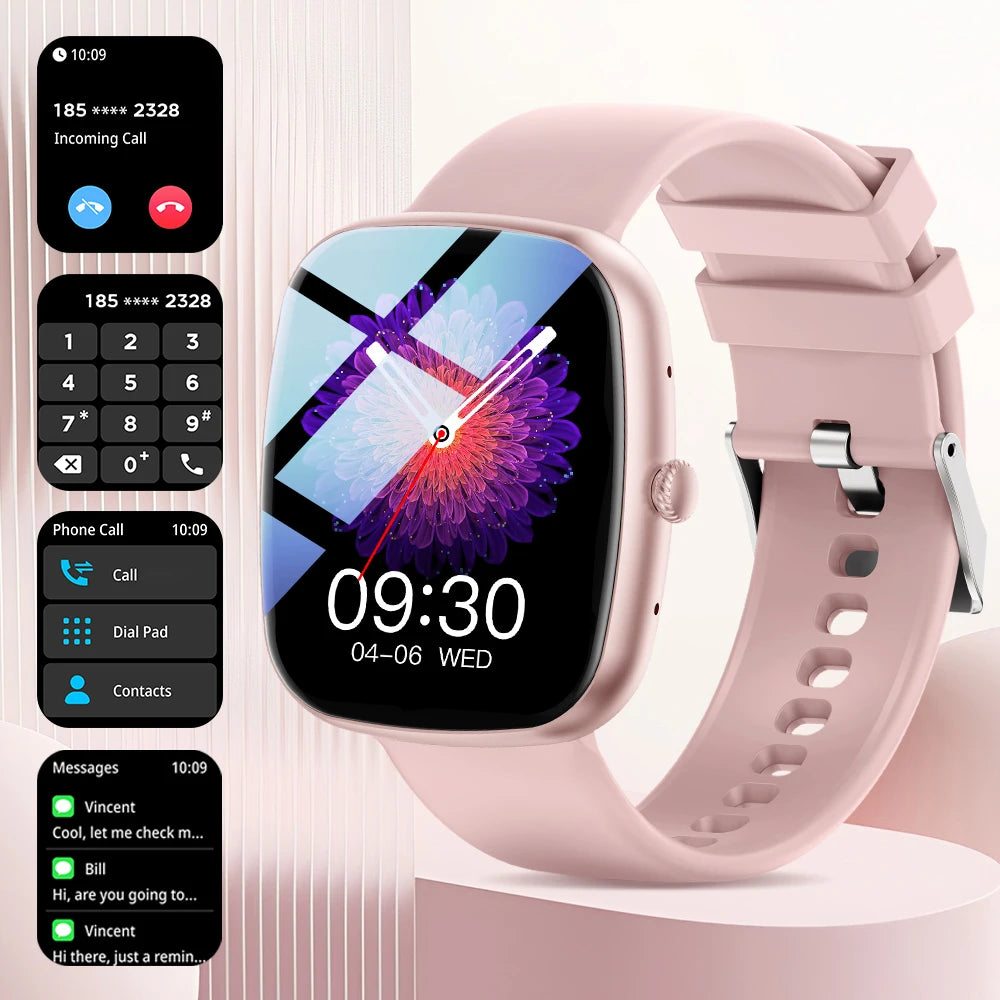 2024 NEW Smart Watch 1.83"  Full Touch Screen Sports Fitness Tracker with Call Function, Step & Calorie Counter Andiod and IOS