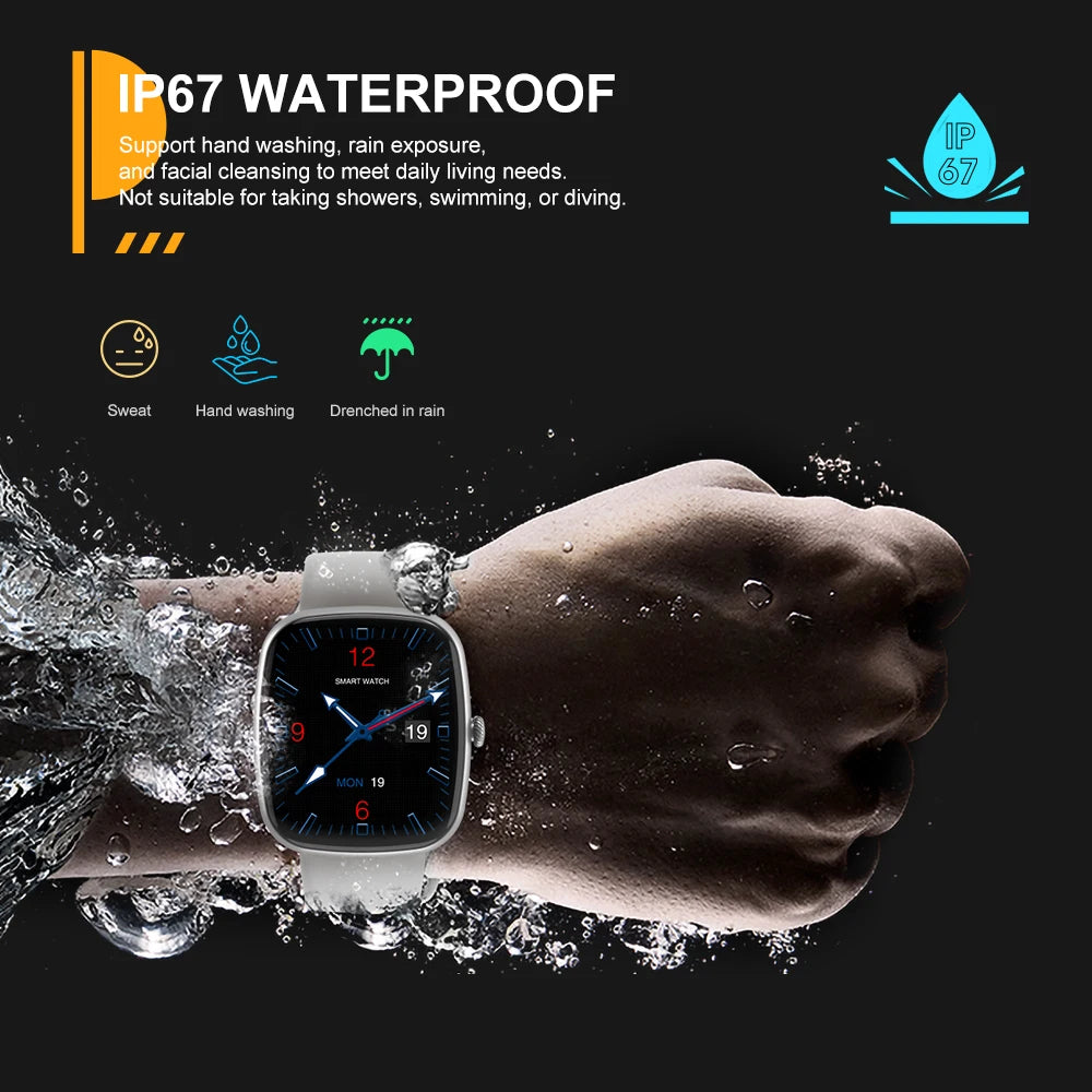 2024 NEW Smart Watch 1.83"  Full Touch Screen Sports Fitness Tracker with Call Function, Step & Calorie Counter Andiod and IOS