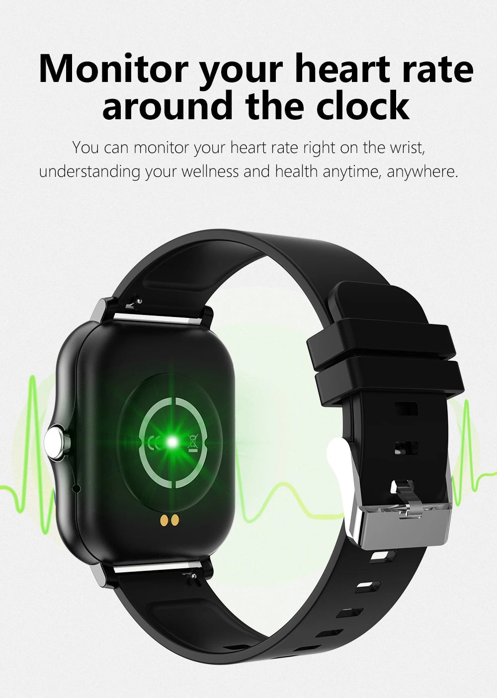 Smart Watch Android Phone 1.44''Inch Color Screen Bluetooth Call Smart Watch Women Men