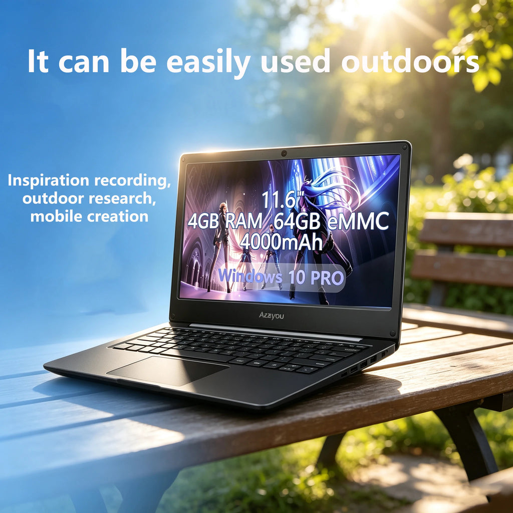 Laptop with 11.6inch N4000 Cpu, 4Gb Lpddr4 + 64Gb Emmc Expandable Ssd Hard Drive, Keyboard with Russian Language Silk-Screen Printing
