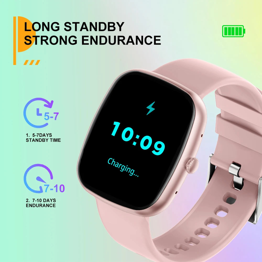 2024 NEW Smart Watch 1.83"  Full Touch Screen Sports Fitness Tracker with Call Function, Step & Calorie Counter Andiod and IOS