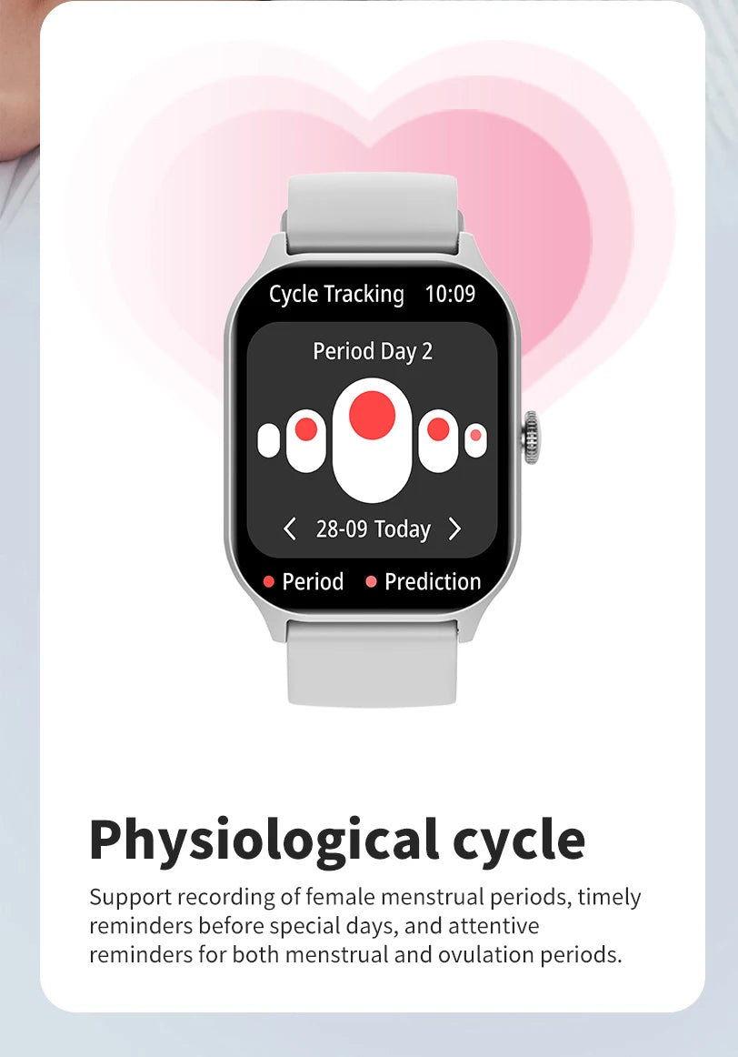 2026 New Smart Watch Diagnosis Blood Lipids Uric Acid Blood Pressure Smartwatch Men ECG+HRV Voice Bluetooth Call Health watch