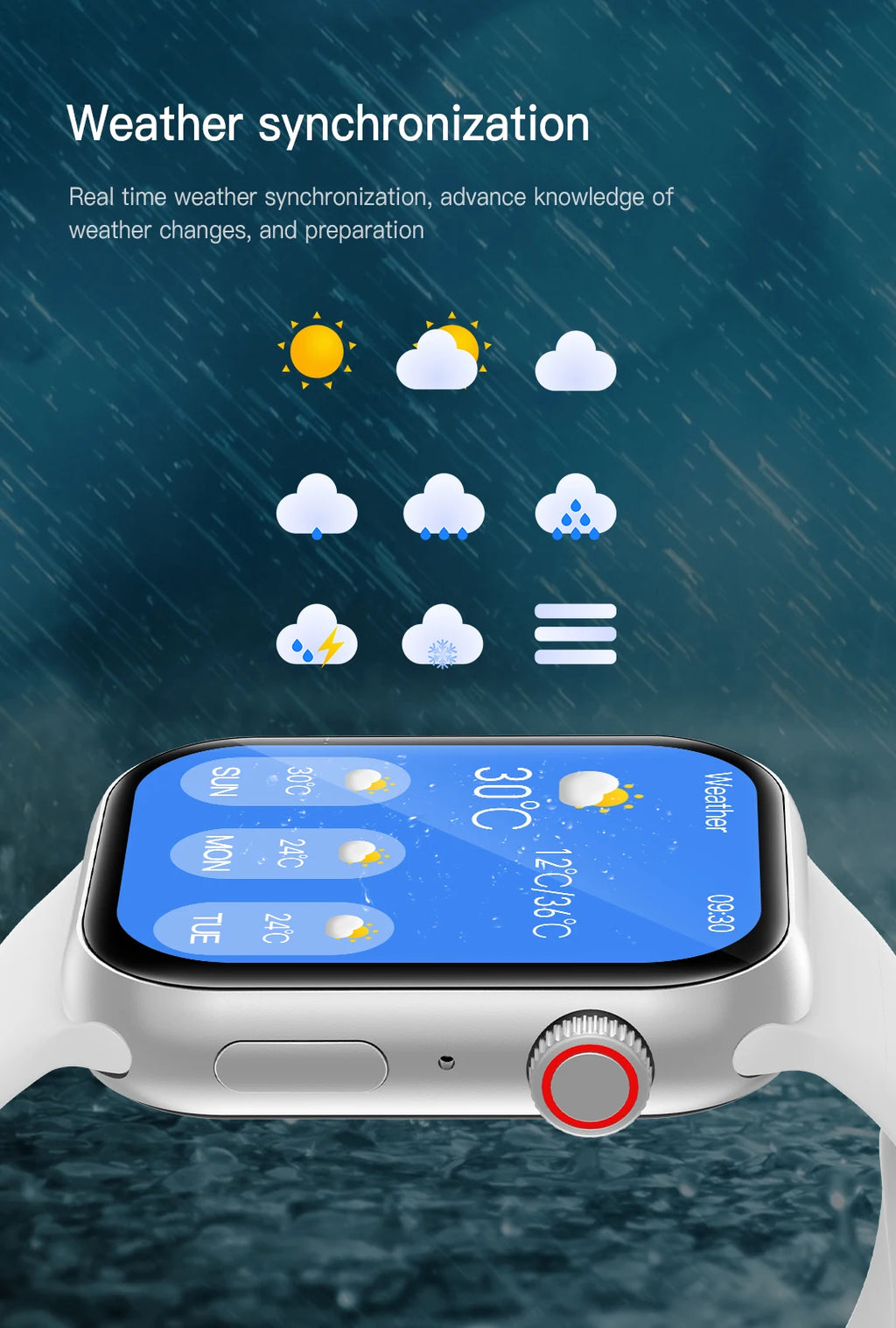 Smart Watch for Men Women Bluetooth Call 24 Hours Heart Rate Sleeping Monitor Music Play Cycling Watch with Calorie Sport  Watch