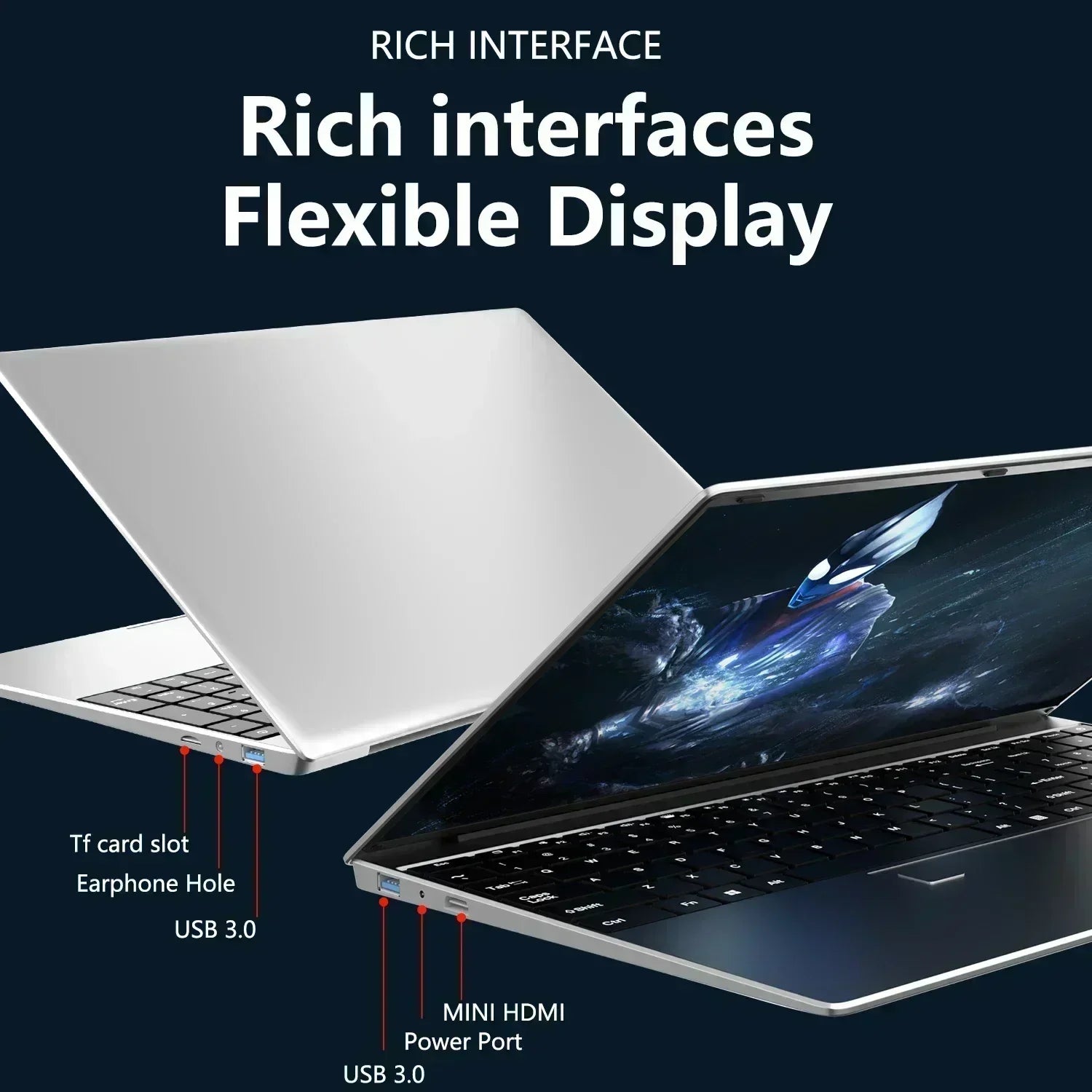 Intel Core i9 10980HK 2026 Optimal 15.6" High-Performance, 2TB SSD, 32GB RAM, Portable Laptop Notebook PC for Office Study