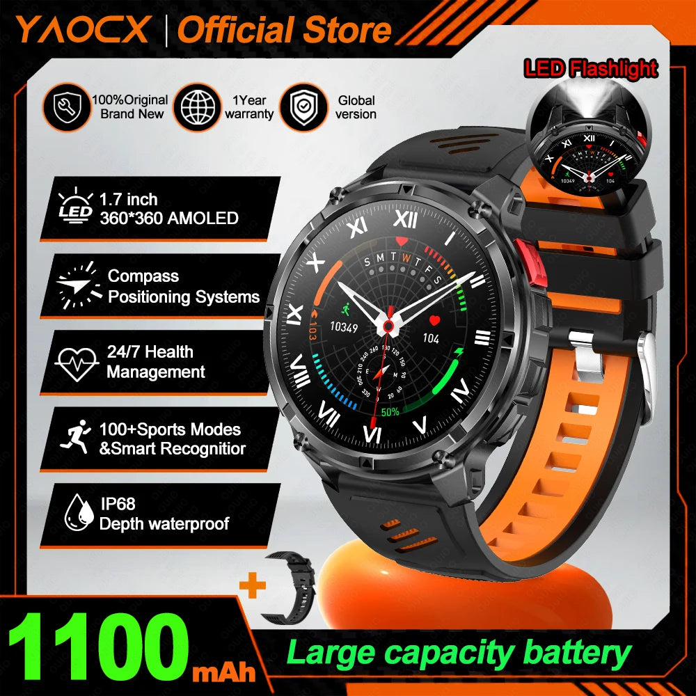 Smart Watch IP68 Waterproof Alarm Clock Reminder Music Control Breathing Training Exercise Mode Health Monitoring Smart Watch