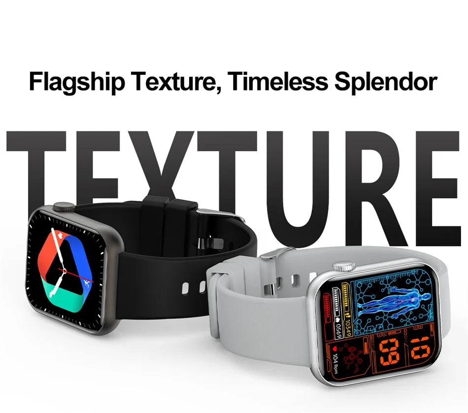 New Smart Watch For Women Full Touch Screen Bluetooth Call Waterproof Watches Sport Fitness Tracker Smartwatch Lady Reloj Mujer
