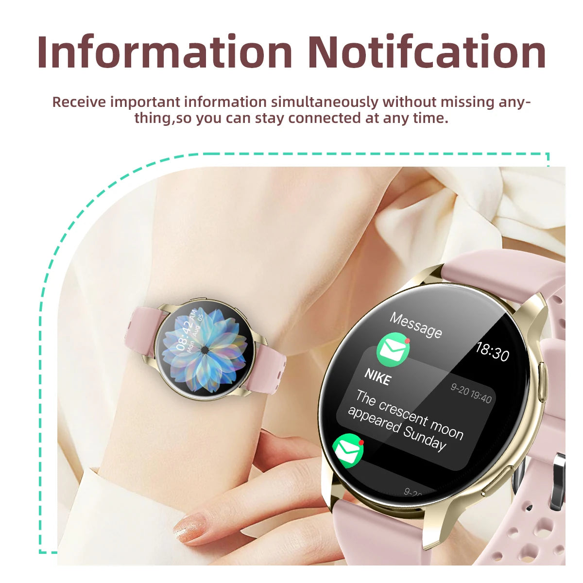 2026 New Smart Watch for Android/IOS 1.46''HD Display Camera Control Wireless Phone Call Voice Answer Christmas Gift Men Women