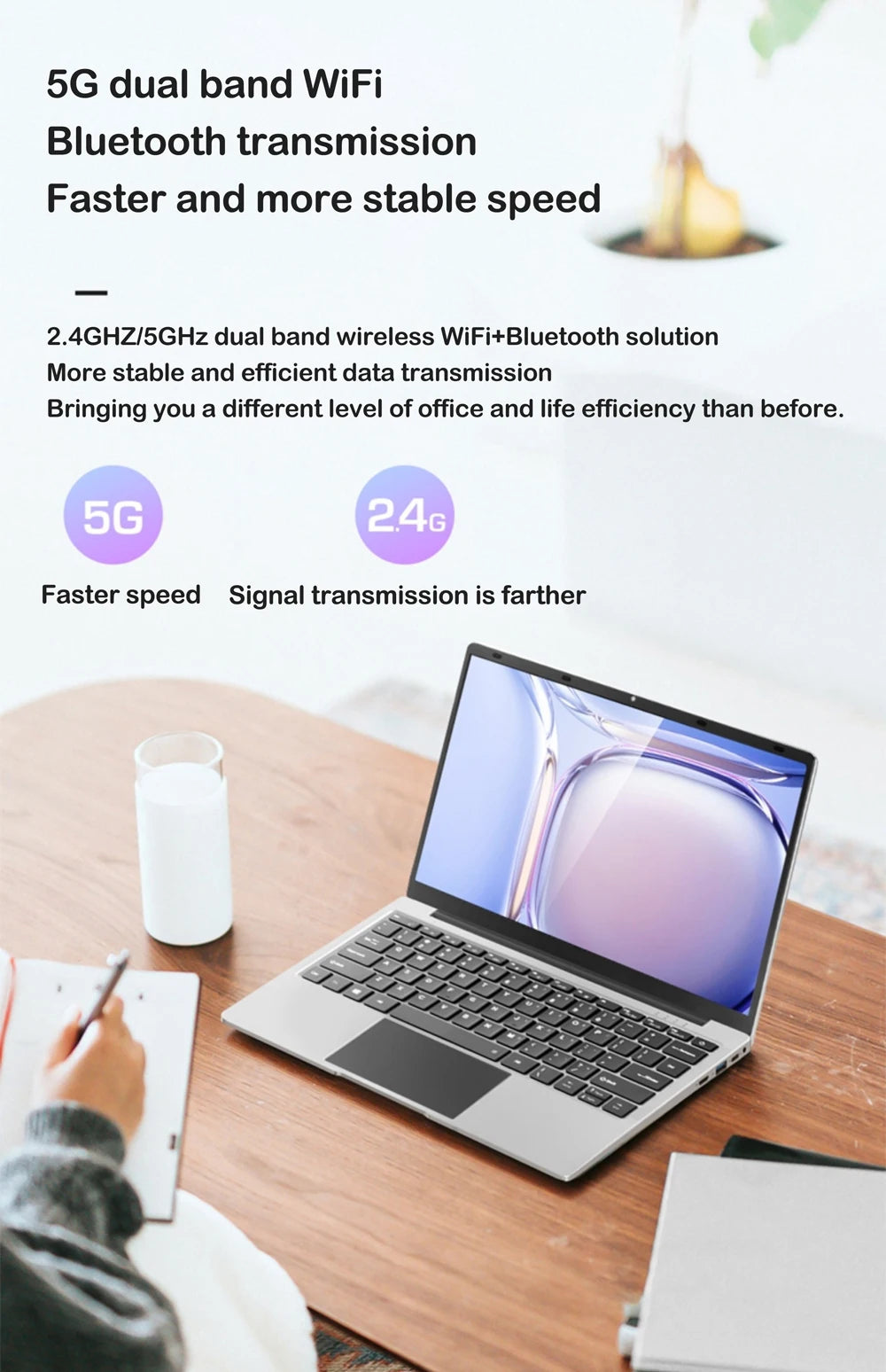 New 14.1' Laptop Intel Core I9-9900 32GB 2TB Gaming PC Ultra Slim Office Study Computer PC Windows 11 Pro 1920*1080 HD