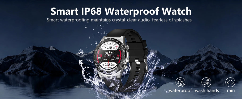 2026 new smart fitness watch with health tracking, heart rate monitor, NFC access, blood pressure check, and wireless calling,