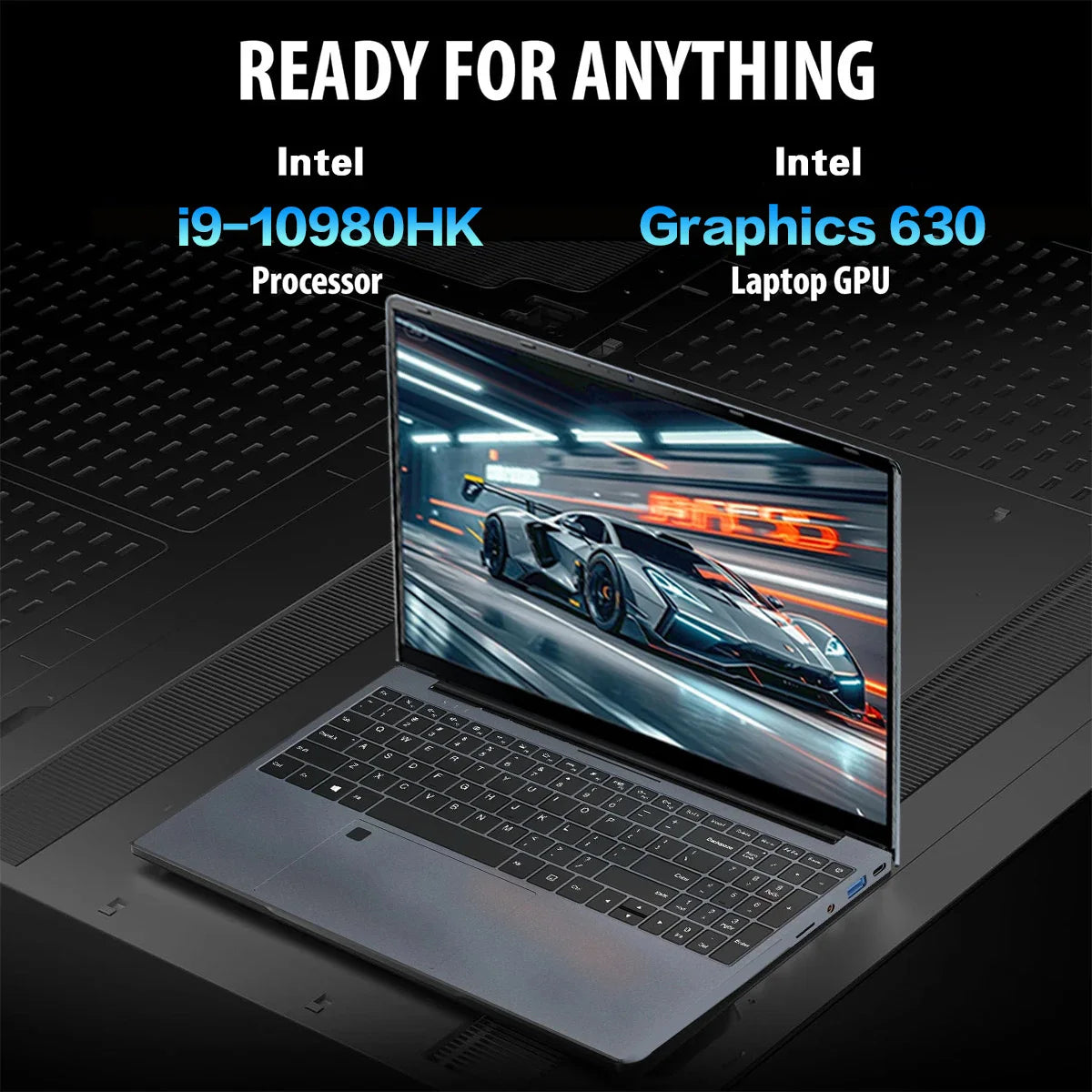 2026 15.6" Core i9 10980HK Laptop Computer Windows 11 Pro Notebook Gamer 16GB RAM 1TB SSD Fingerprint UnIock Office Game Laptops